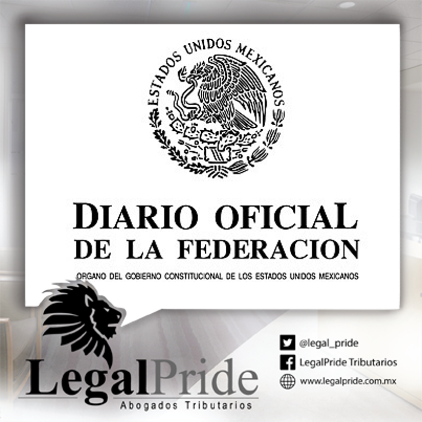 Diario Oficial de la Federacion Legal Pride