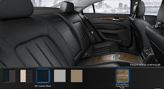 Nội thất Mercedes CLS 350 2015 màu Đen Leather 201