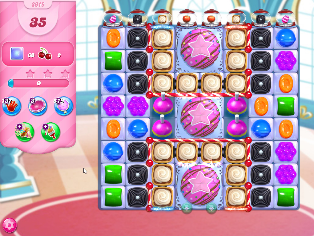 Candy Crush Saga level 3615 Candy Crush Saga level 3615