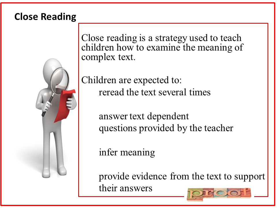 Reading2success: What is Close Reading?