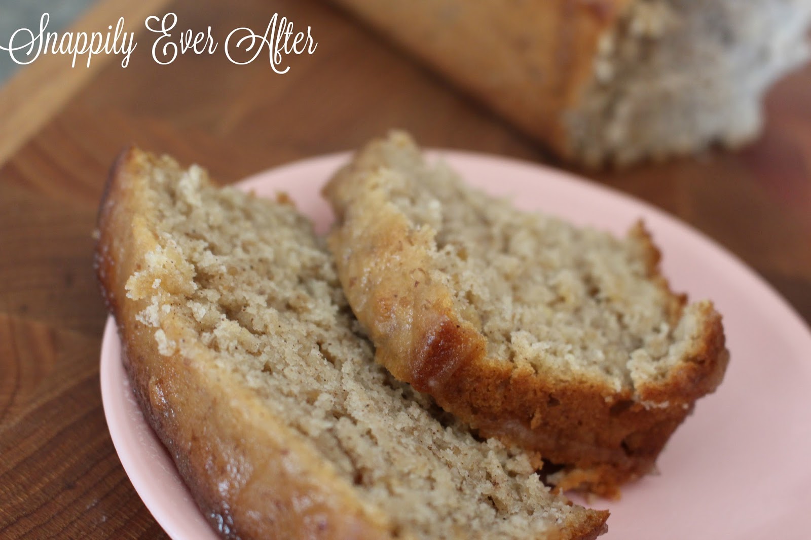 Snappily Ever After Glazed Apple Cinnamon Oatmeal Bread