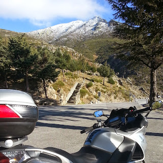 ruta en moto por Mijares en Gredos