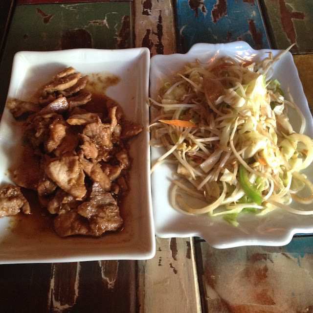 Mismukuno Japanese Restaurant in Ayala Center Cebu City Philippines pork and vegetables