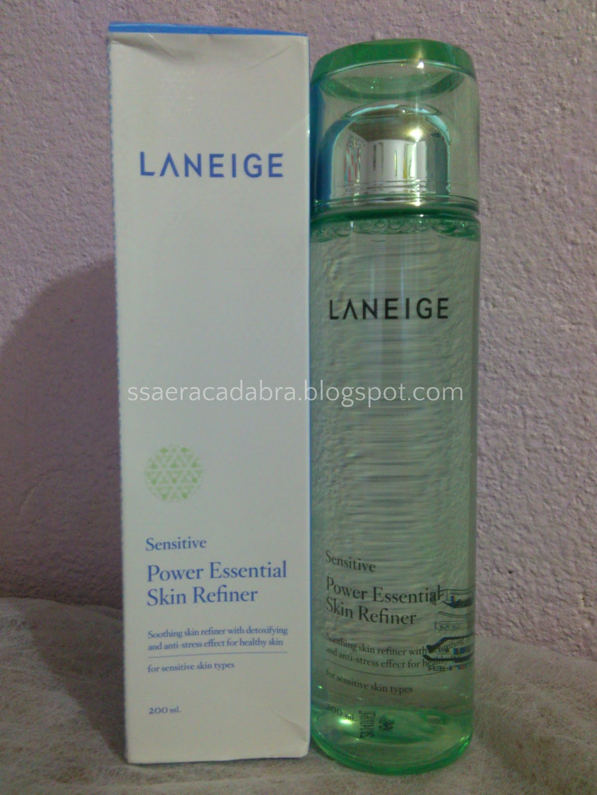 Laneige Power Essential Skin Refiner for Sensitive Review Ssaeracadabra