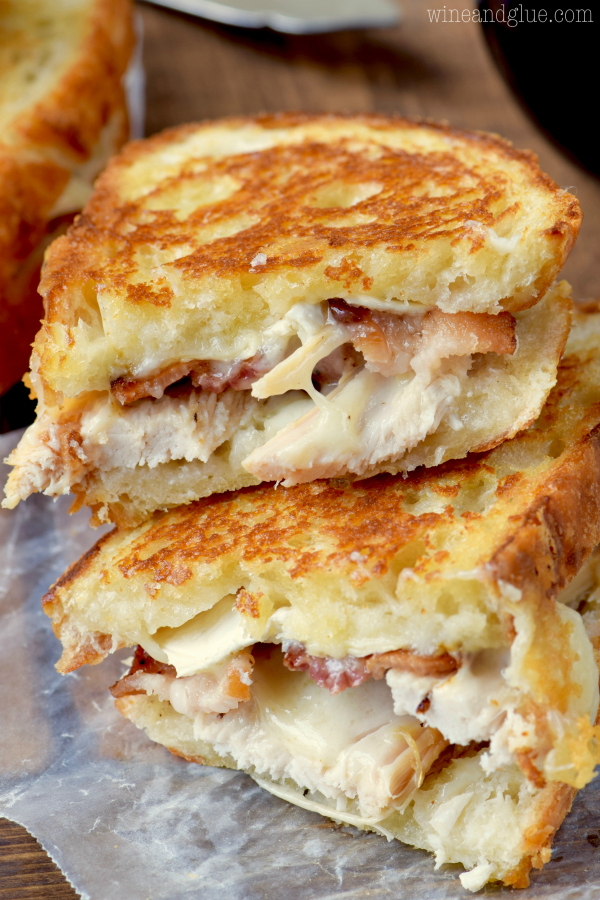 Turkey Bacon Brie Grilled Cheese RECIPE FOR YOU