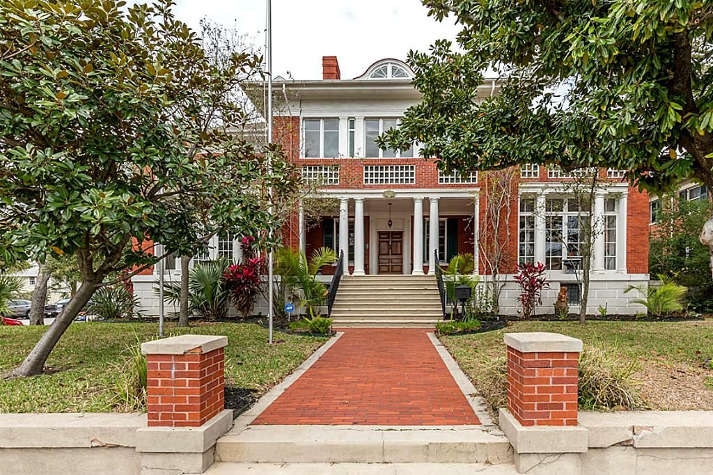 Sweet House Dreams Anton F Korn Home, 1916 Brick Mansion in Galveston