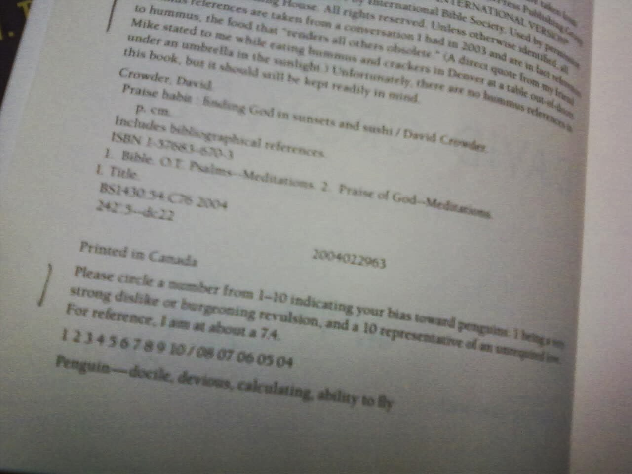 holy heteroclite Crowder goes slumming /Psalming Gilligan's Island