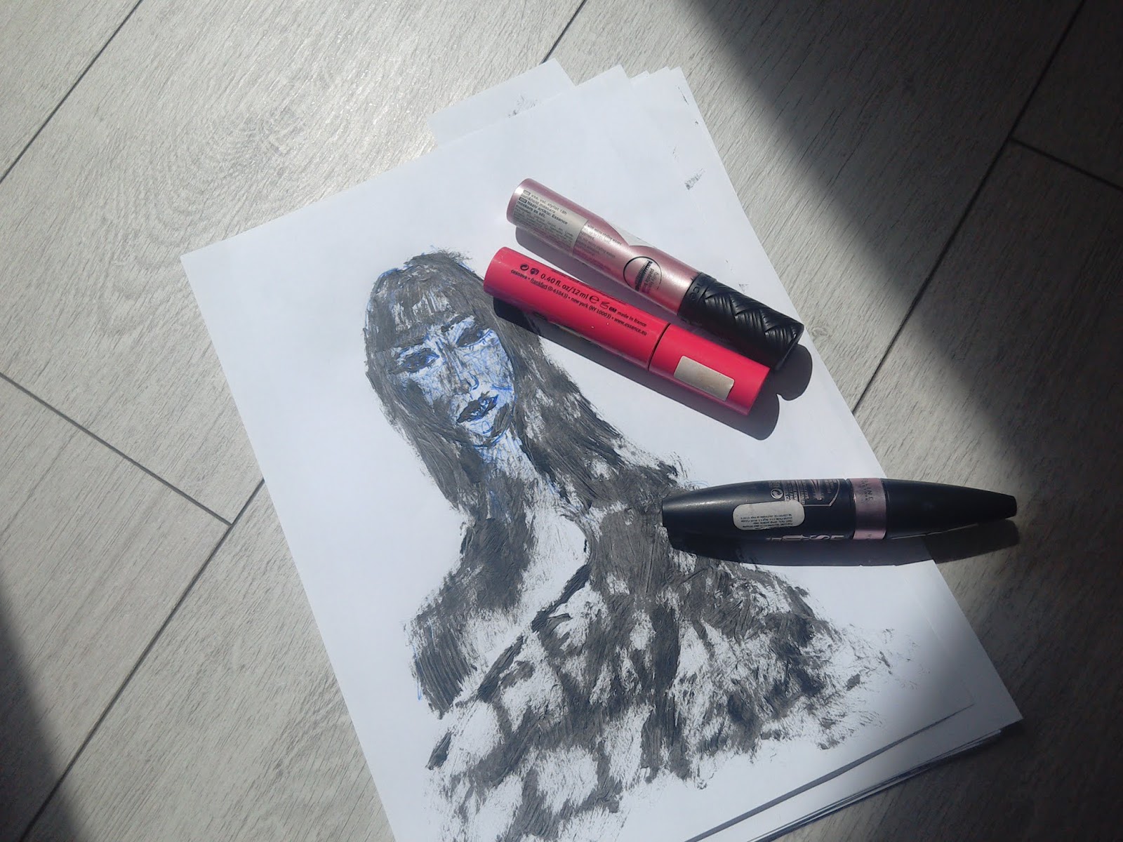#modaodaradosti Pencil Drawings And Sketches+ Drawing With A Mascara: My Art Lately