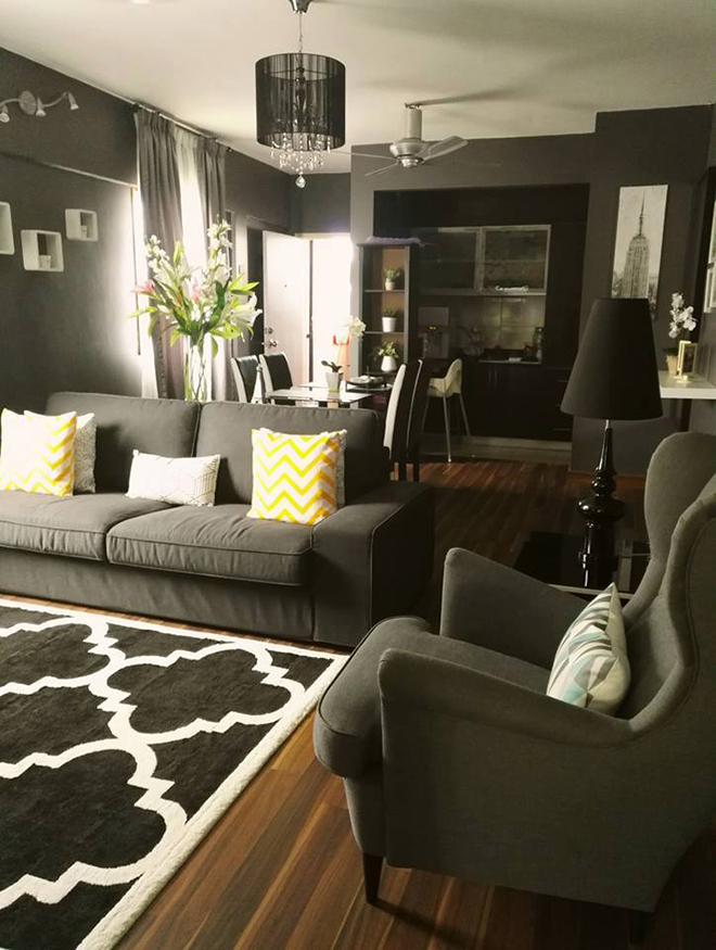Dekorasi Rumah Apartment Tema Hitam Putih Kelabu Blog Dekorasi Rumah Apartment Tema Hitam Putih Kelabu Blog