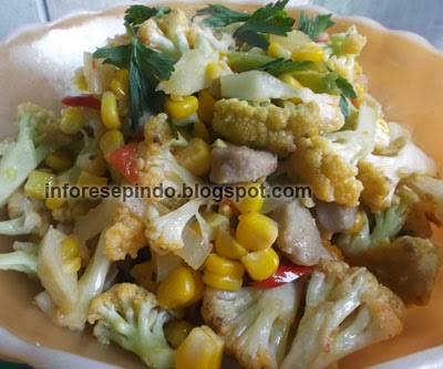 Jagung Pipil Brokoli Pedas Cara Membuat Jagung Pipil Rebus Brokoli Pedas