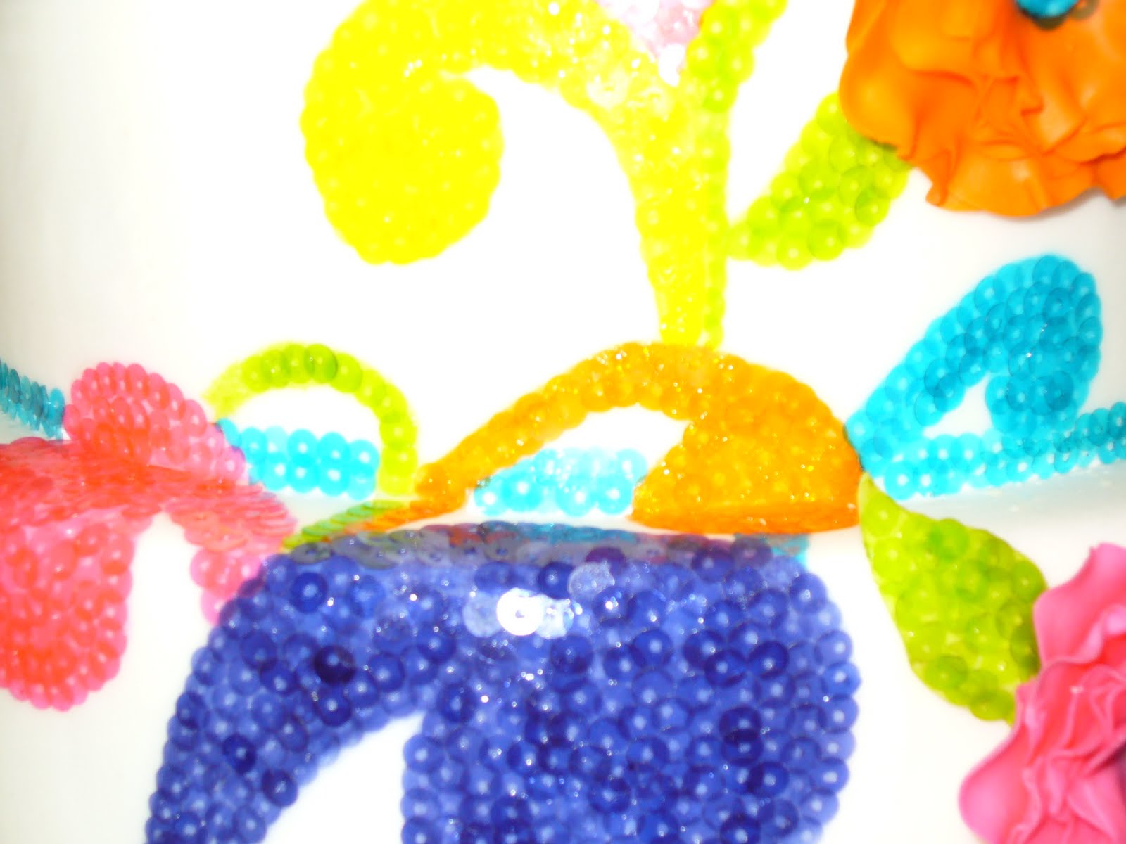 Confessions of a Scratch Baker My first tutorial....Gelatin Sequins