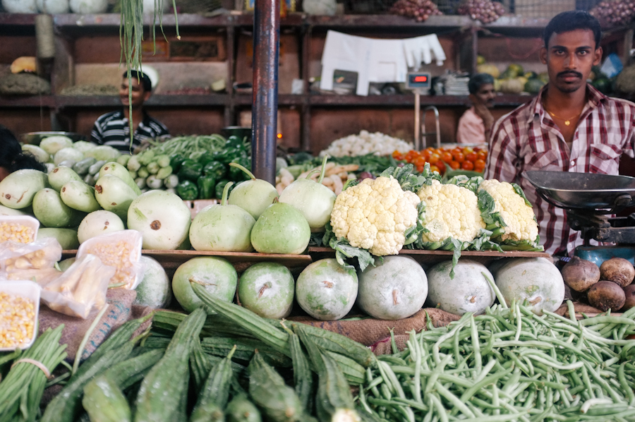 Travel The Vegetable Market at Mangalore • Magali Vaz Fashion