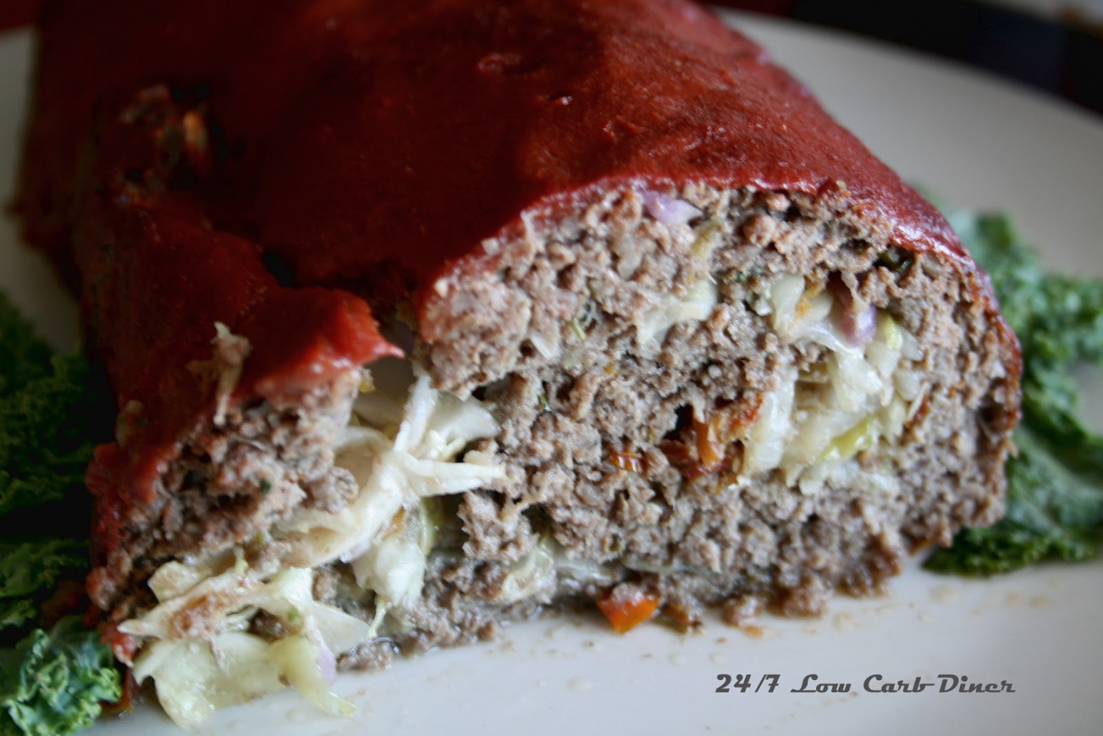 24/7 Low Carb Diner Cabbage Roll Meatloaf