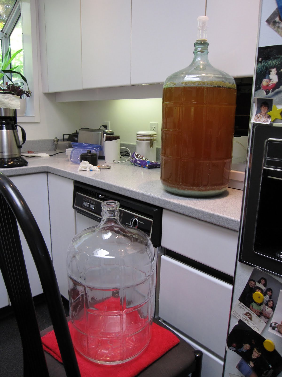 Barely Brewers Pale Ale Update and Racking to a Secondary Fermenter