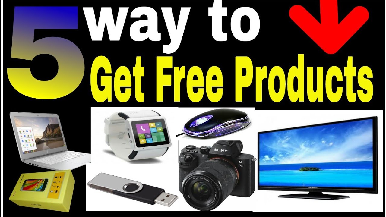 5 New Way to get free products and stuff Asktohow