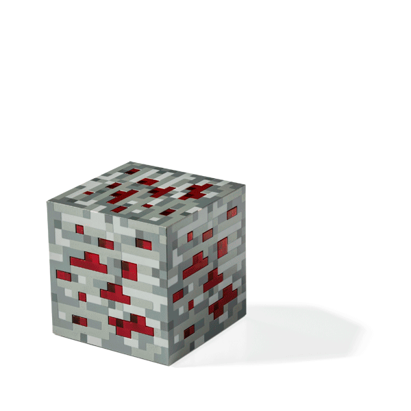 6. Minecraft Light-Up Red-stone Ore