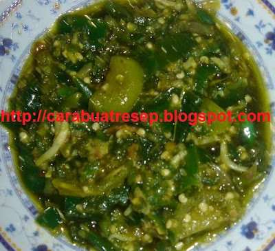 Foto Sambal Ijo Teri Khas Padang Spesial