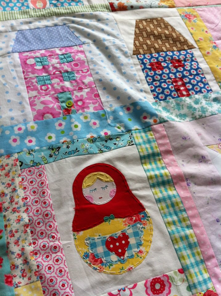 baby burrito quilts Quilt top complete!