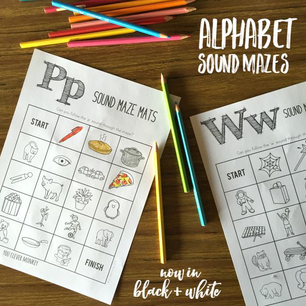 alphabet sound mazes you clever monkey