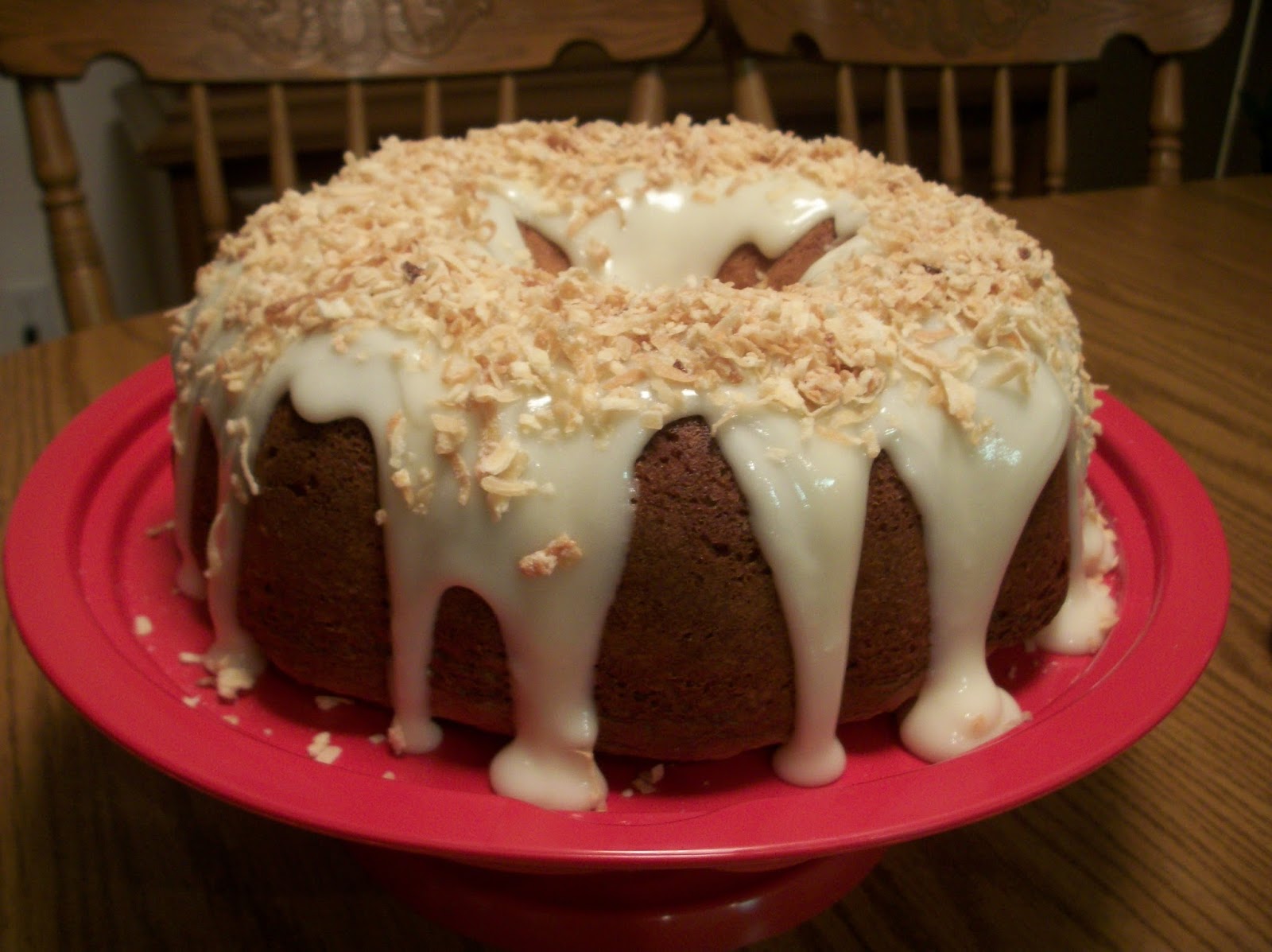 Cook with Sara Coconut Bundt Cake