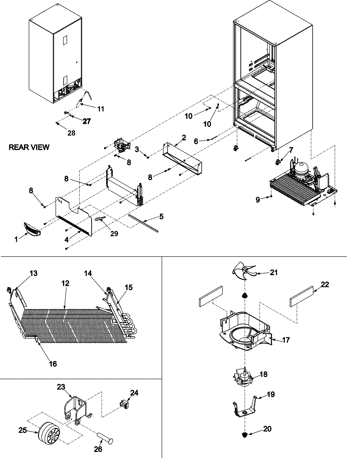 Sea Breeze Appliance Parts Service And Technical Manuals