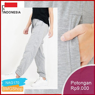 NAG170 Celana Wanita Joger Training Olahraga Korean Style Murah Bmgshop