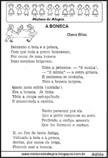 Poesia a boneca Poesia a boneca