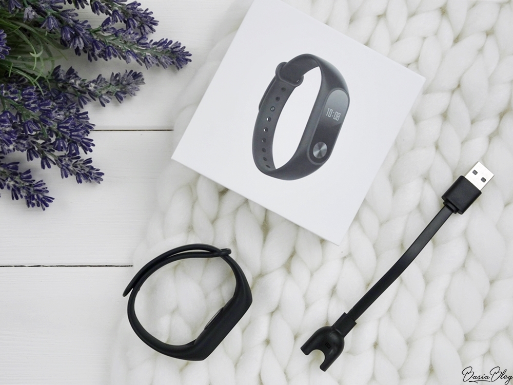 Xiaomi Mi Band 2 zegarek opaska sportowa czarna black