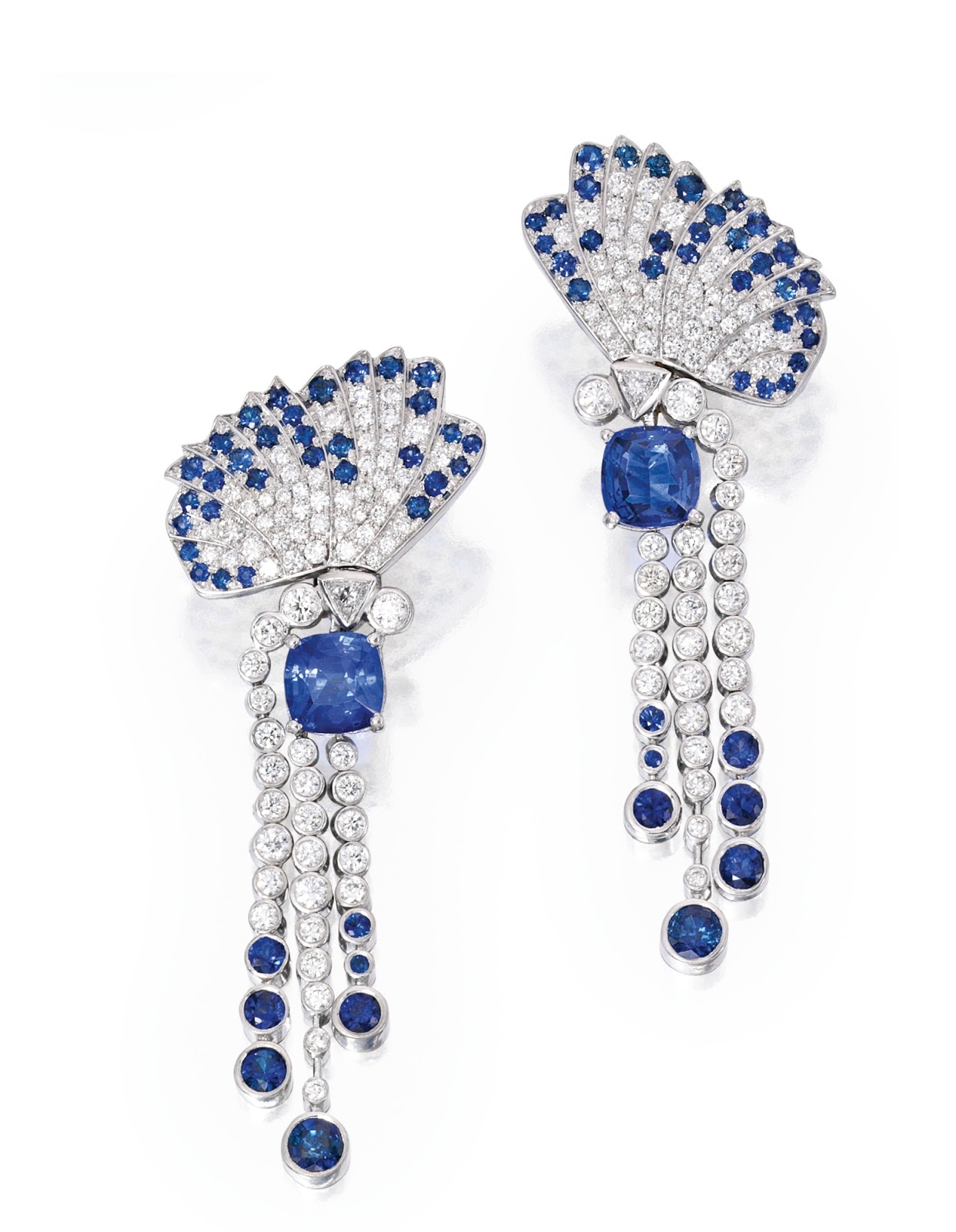 Marie Poutine's Jewels & Royals: Sapphires on the Ears