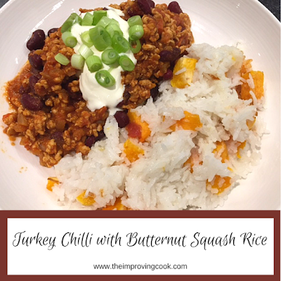 Turkey Chilli and Butternut Squash Rice