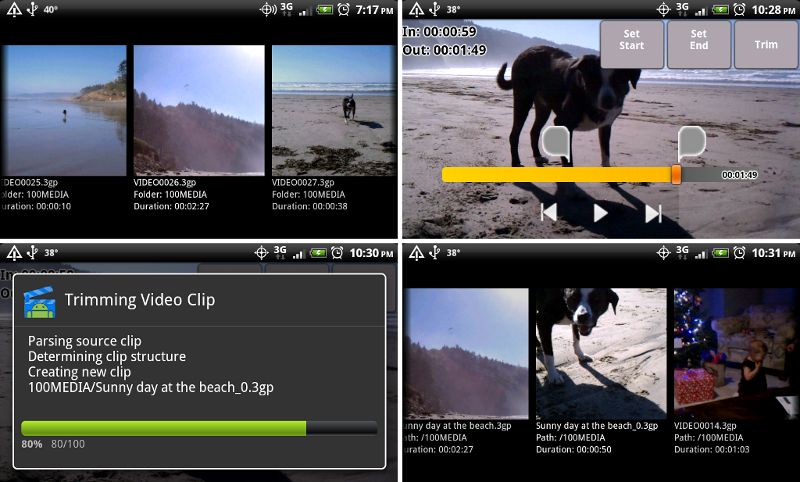 Программа для просмотра видео на андроид. Htc video capture. сравнение двух для видео. возвращение видео на андроид. что за альбом videocaptures.