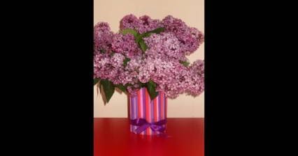  Cara  Membuat  Vas Bunga  dari  Sedotan  Plastik Beserta  