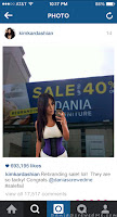 kim kardashian would rather shop second hand than at dania