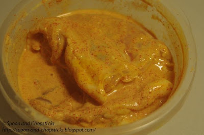 Yoghurt Marinated Spicy Grilled Chicken