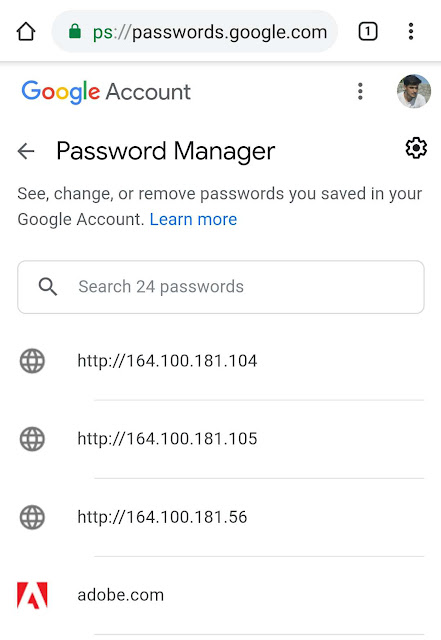 Google Password Manager