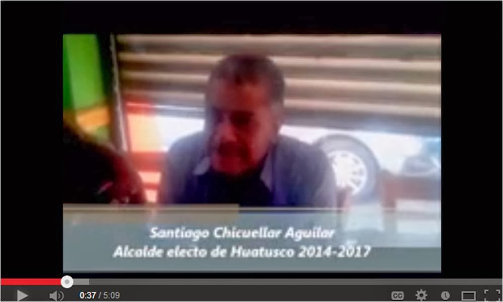 Entrevista con Santiago Chicuellar Aguilar, Alcalde de Huatusco 2014-2017