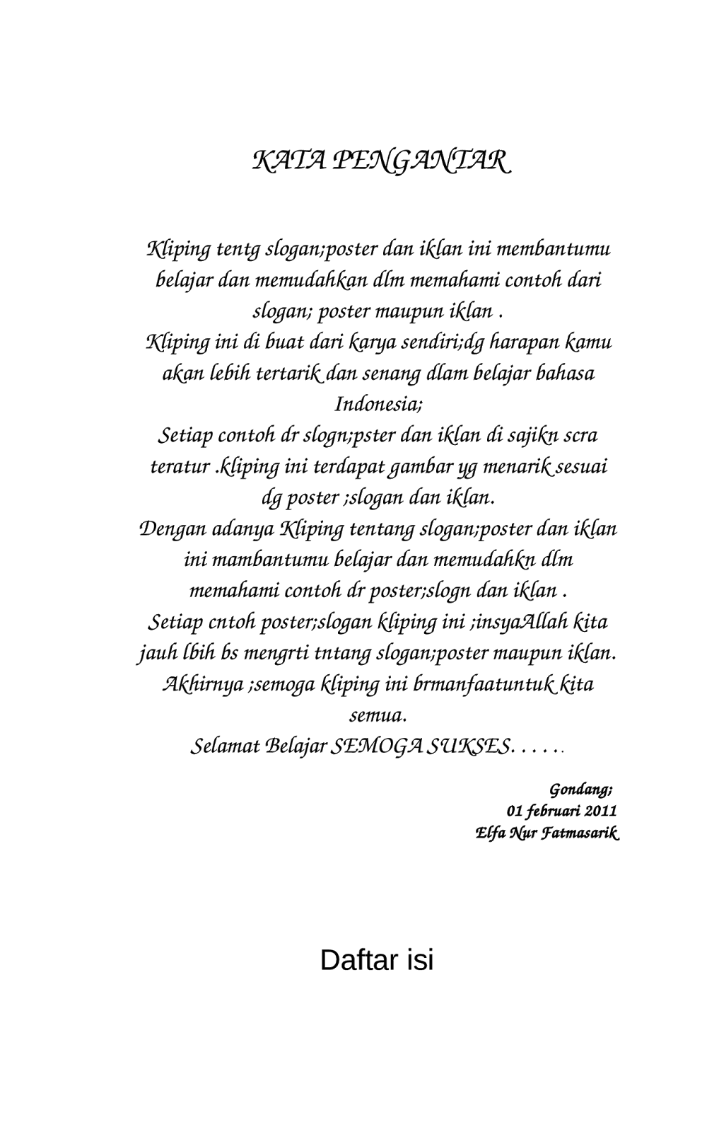 kata pengantar kliping wood scribd indo