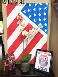 usa flag painting canvas easy diy mason jar designs project