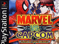 Download Game Marvel vs Capcom Clash of Superheroes PS1 (226 MB)
