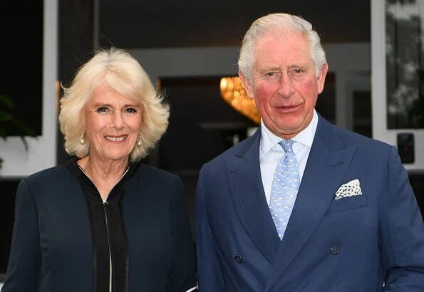 The Prince of Wales and The Duchess of Cornwall attended a reception hosted by the Governor-General at Government House