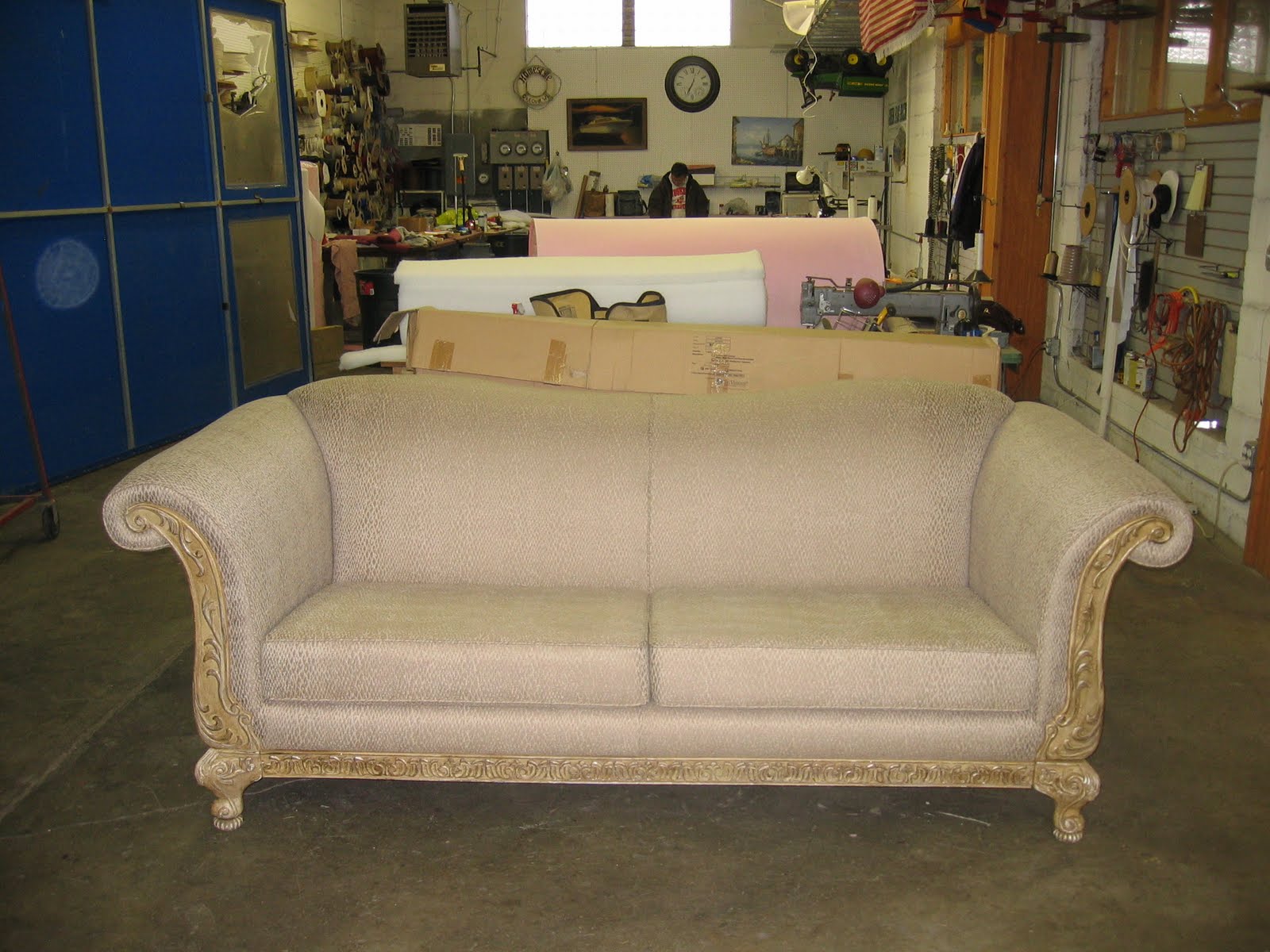 Homestyle Custom Upholstery and Awning Couch Recover