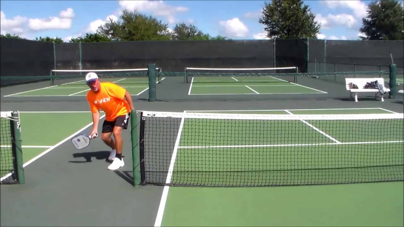 A Pickleball Life How to Hit the Around the Post Shot
