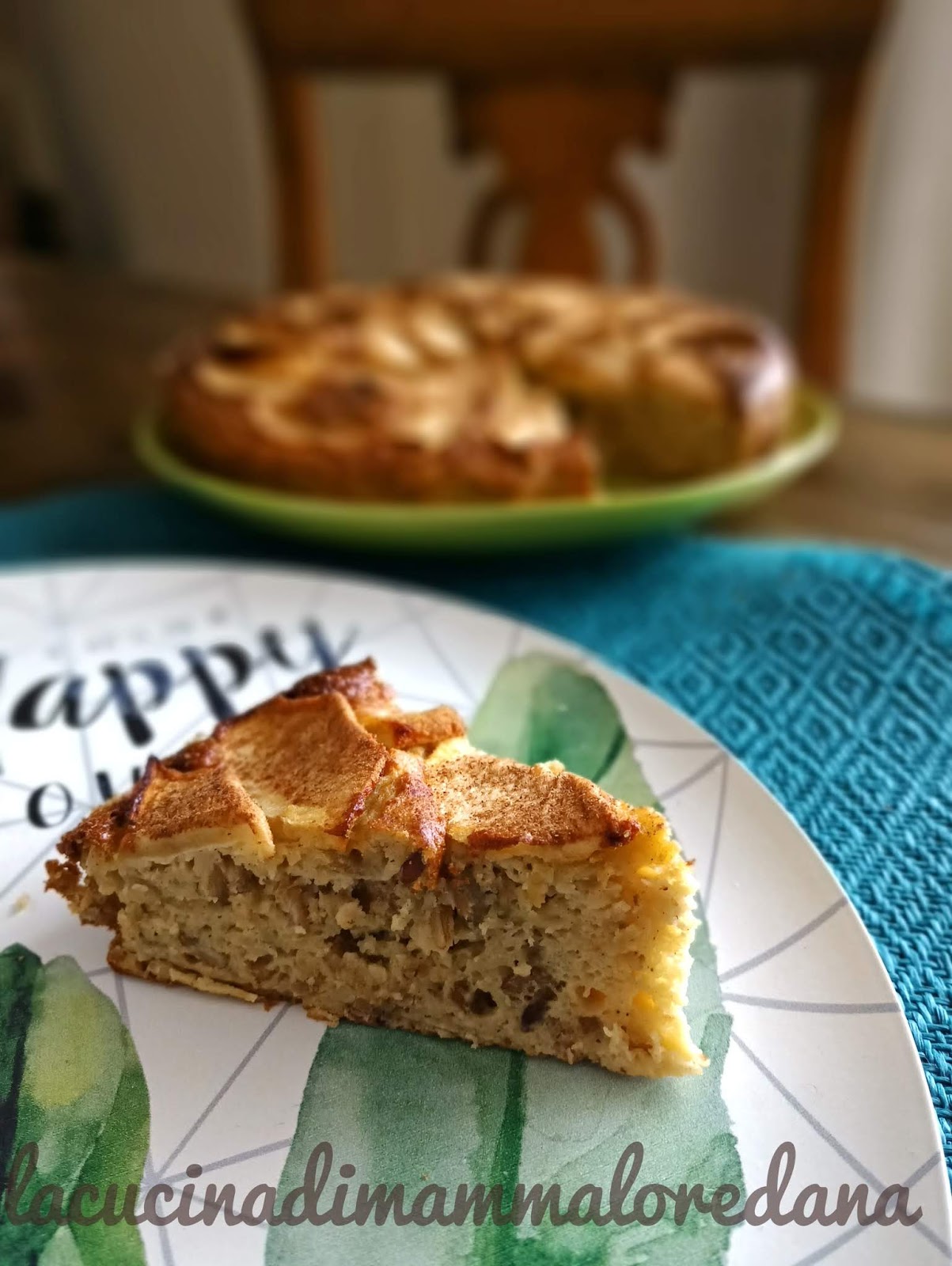 Torta di mele light con burro di arachidi la cucina di mamma