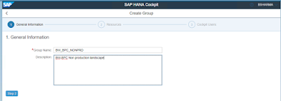 SAP HANA Cockpit 2.0, SAP BW/4HANA, SAP HANA Database Monitoring