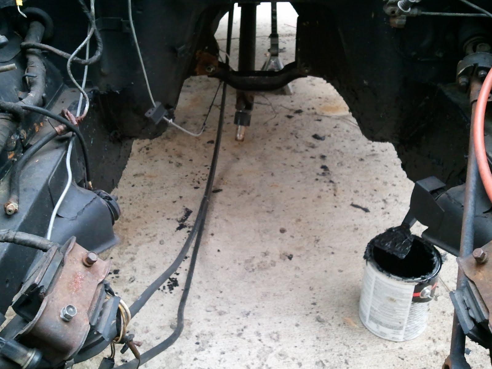 Rob's 280z project for /o/: Frame rail and floor replacement part 3 ...