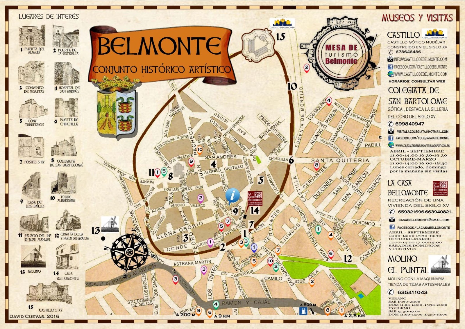 Viajando por viajar Castillo de Belmonte escenario de la Historia