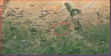 Sambisa Forest Map