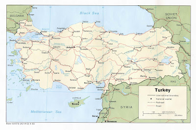 Turkey Map - Free Printable Maps