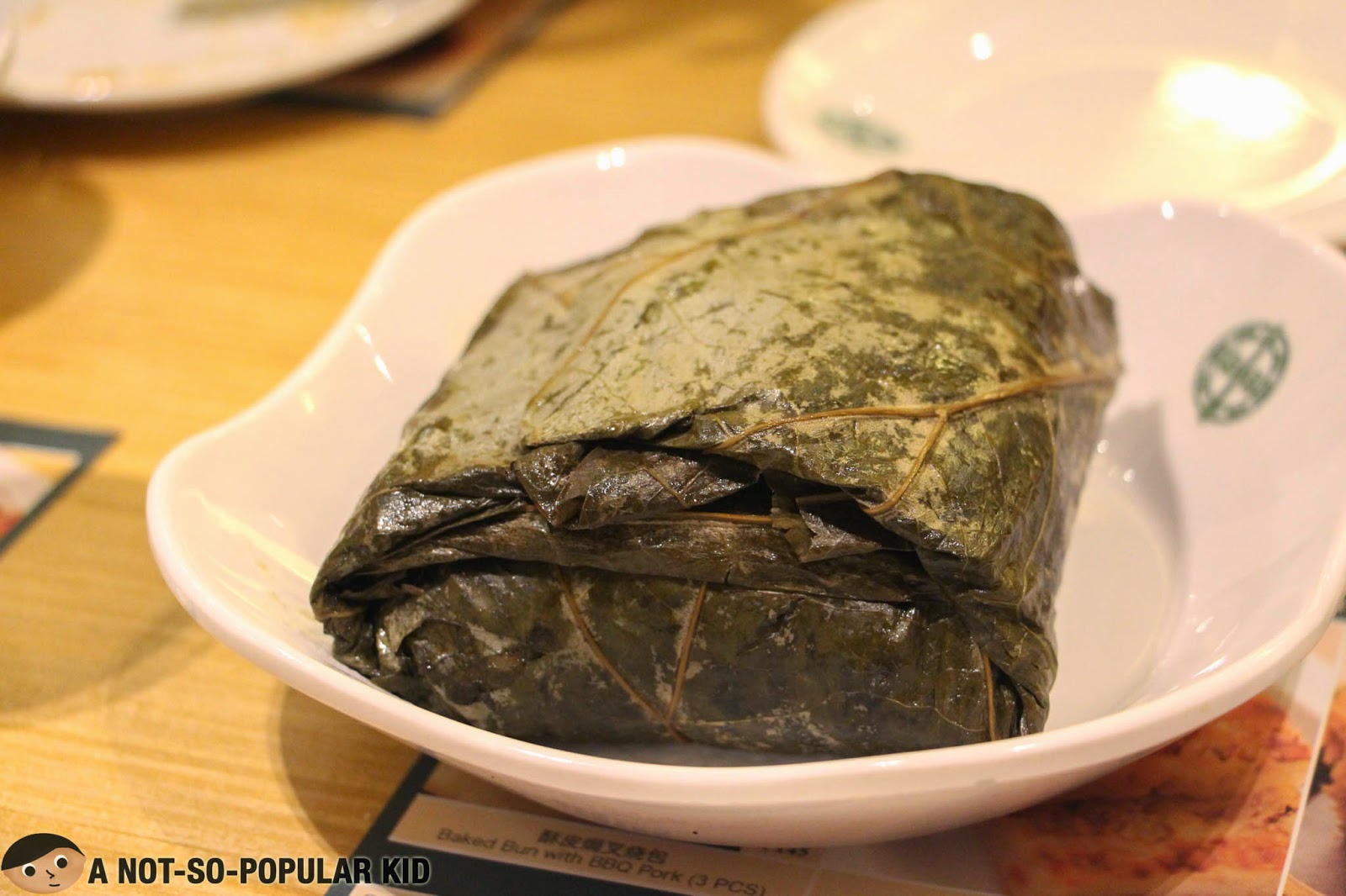 Glutinous Rice wrapped in a special Lotus Leaf of Tim Ho Wan