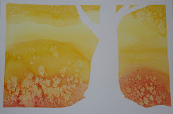 salt watercolor painting paint water watercolour colour magic adding cool